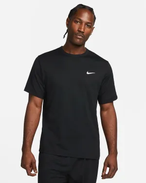 T-SHIRT TRAINING NIKE DRY-FIT RUN MAGLIA UOMO HYVERSE NERA