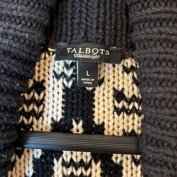 Talbots Cardigan Sweater L