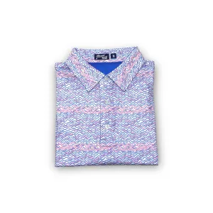 The Electric Wave Pattern Performance Polo