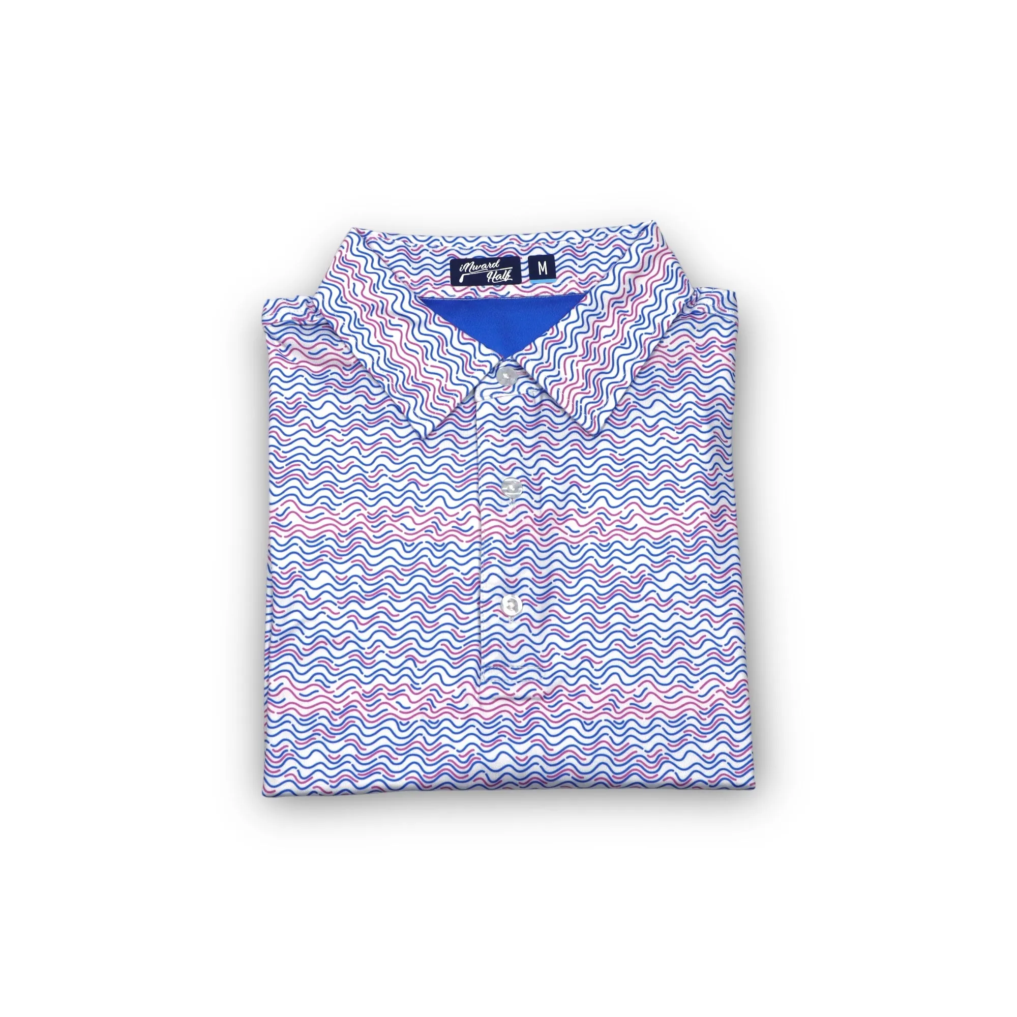 The Electric Wave Pattern Performance Polo