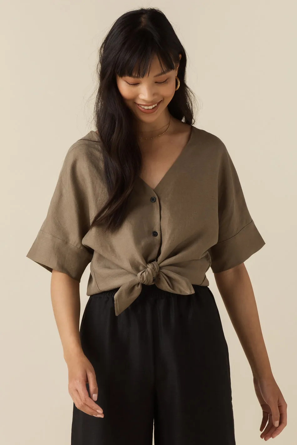 The Textured Girlfriend Shirt