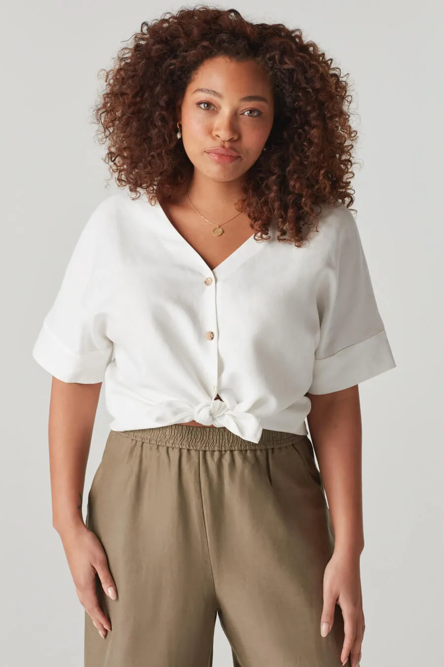 The Textured Girlfriend Shirt