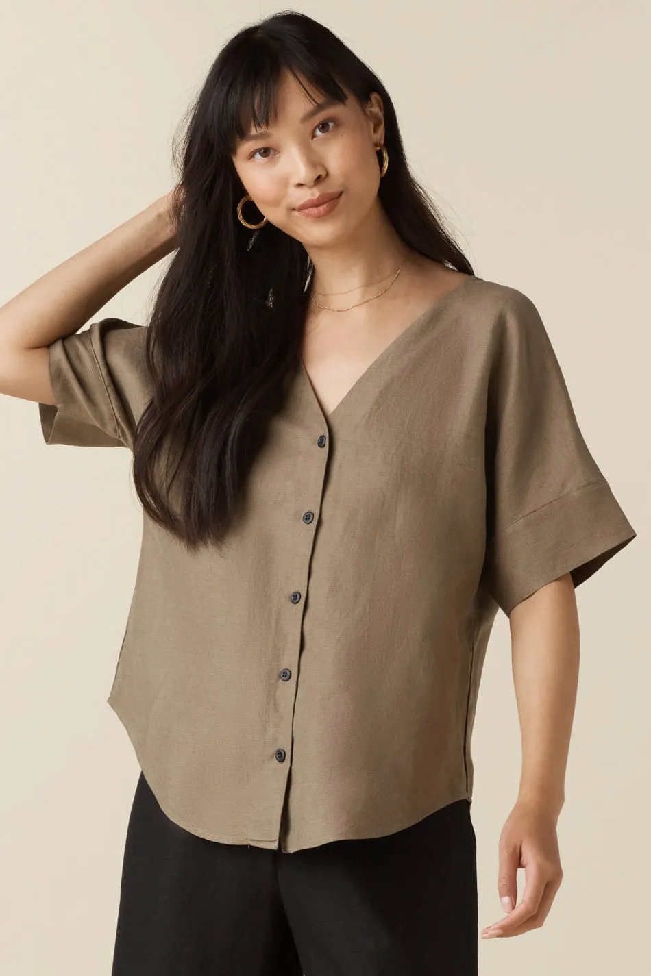 The Textured Girlfriend Shirt