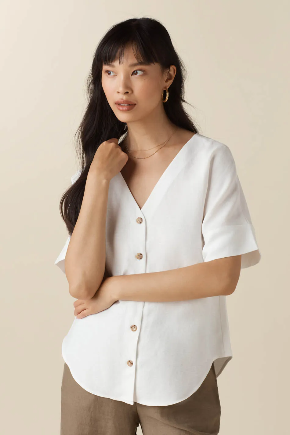 The Textured Girlfriend Shirt