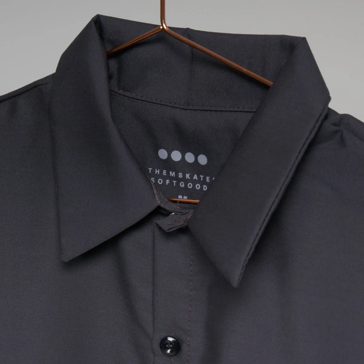 THEM Mac Button Shirt - Grey