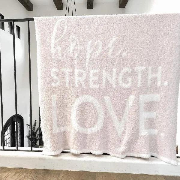 Throw Blanket DREAM HOPE LOVE