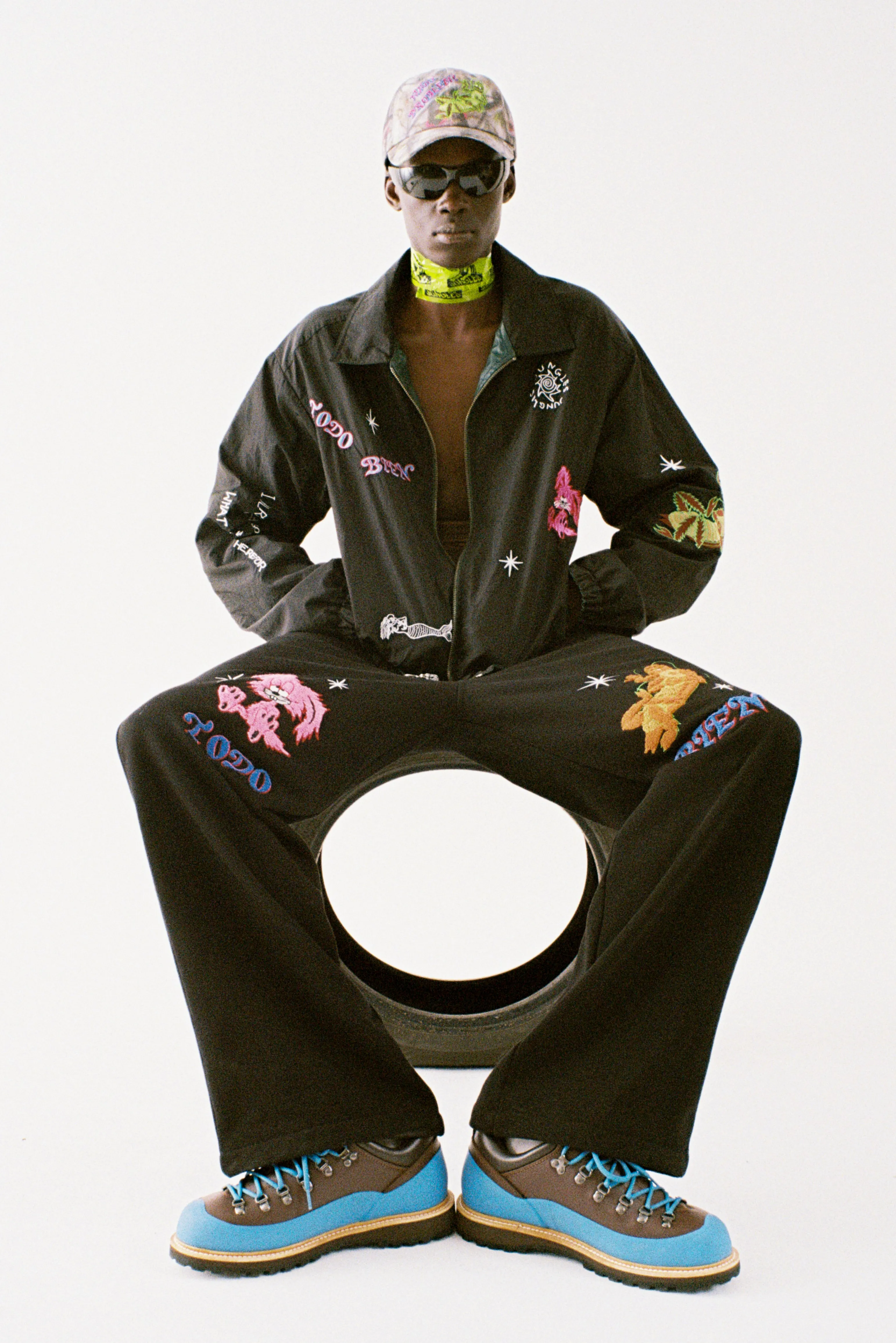 Todo Bien Reversible Jacket Black/Green