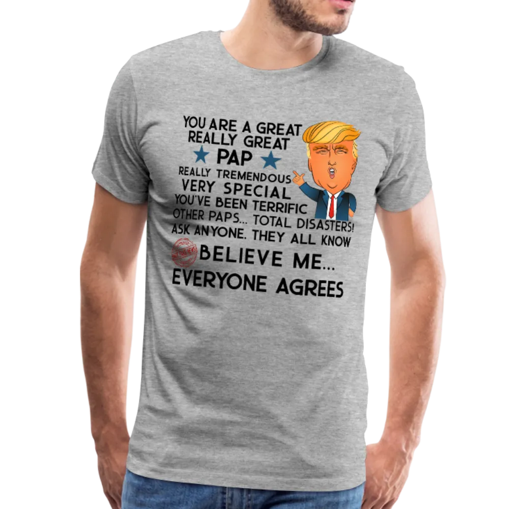 Trump Pap Men's Premium T-Shirt (Ck1915)