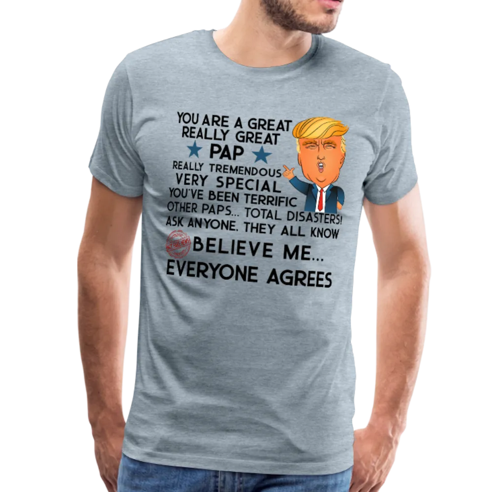 Trump Pap Men's Premium T-Shirt (Ck1915)