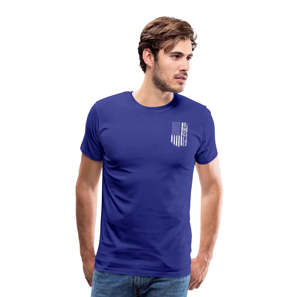 Uncle American Flag Men's Premium T-Shirt
