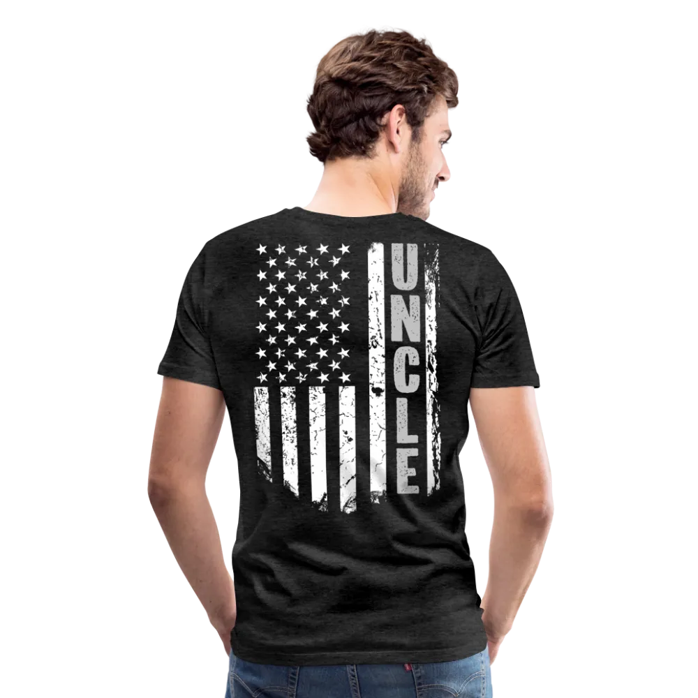 Uncle American Flag Men's Premium T-Shirt