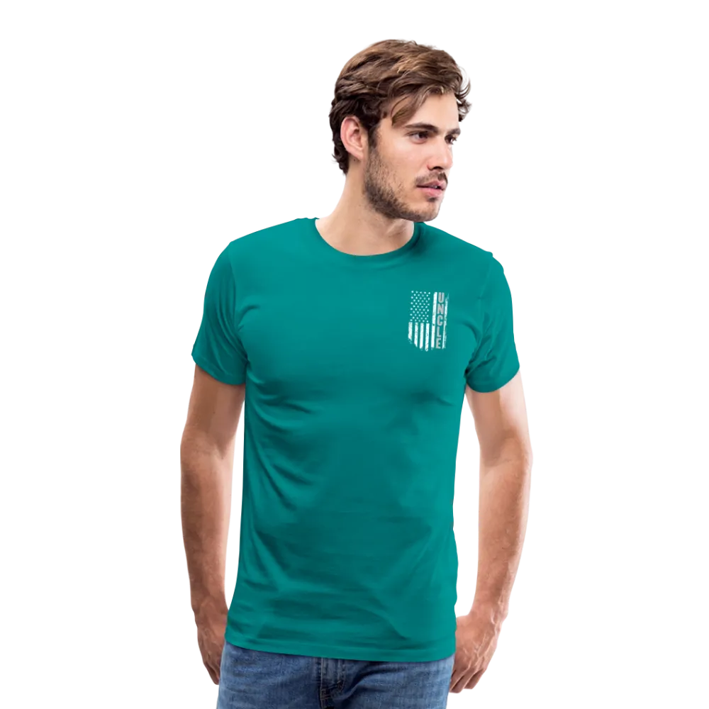 Uncle American Flag Men's Premium T-Shirt