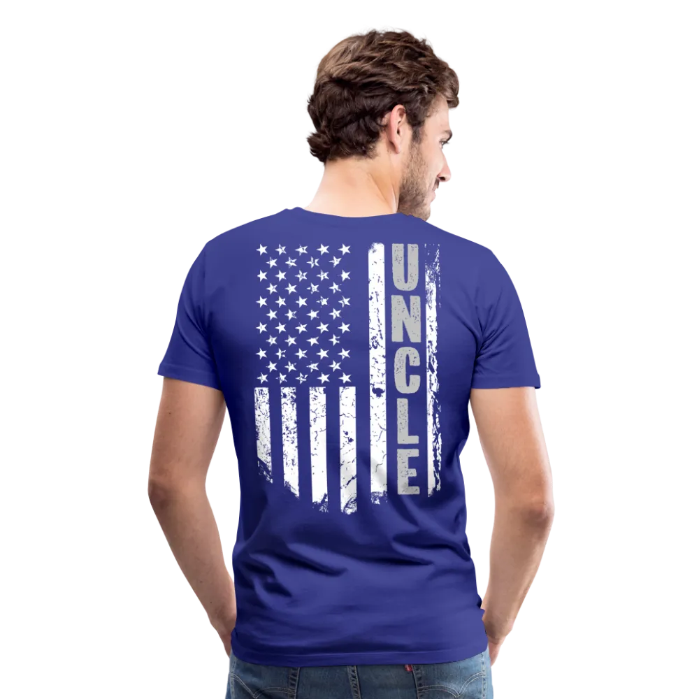 Uncle American Flag Men's Premium T-Shirt