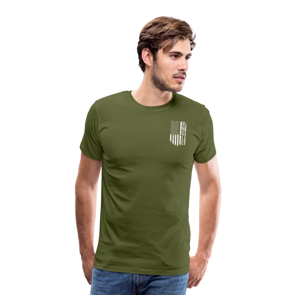 Uncle American Flag Men's Premium T-Shirt