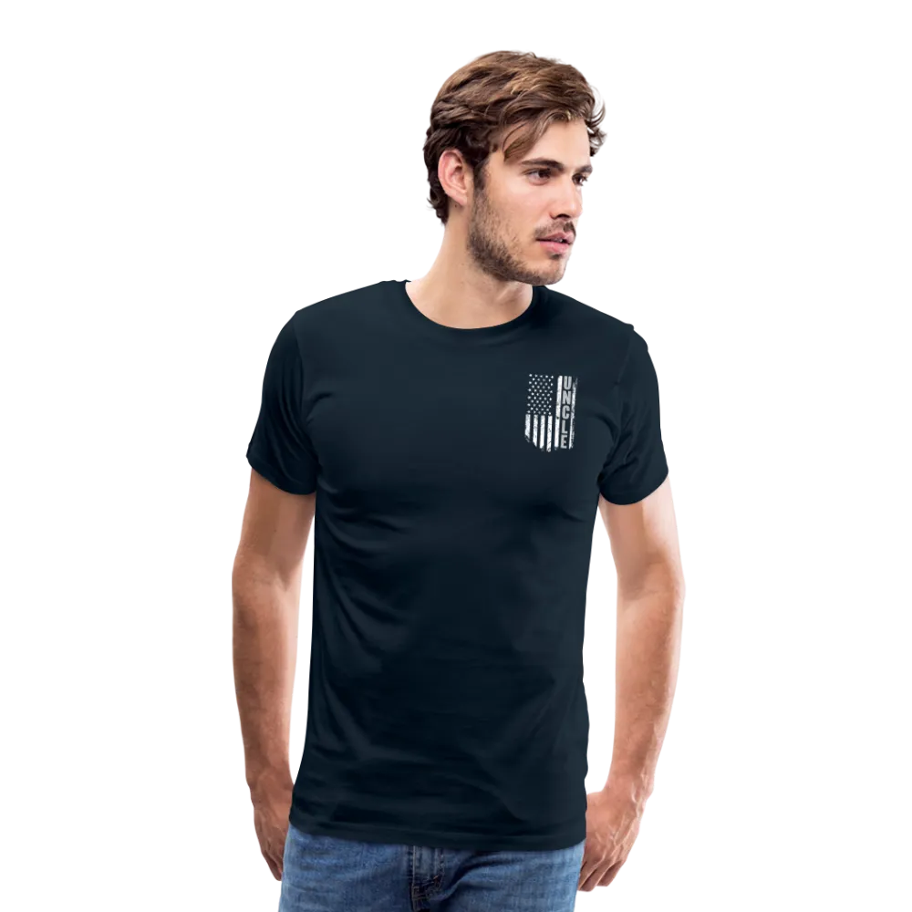 Uncle American Flag Men's Premium T-Shirt
