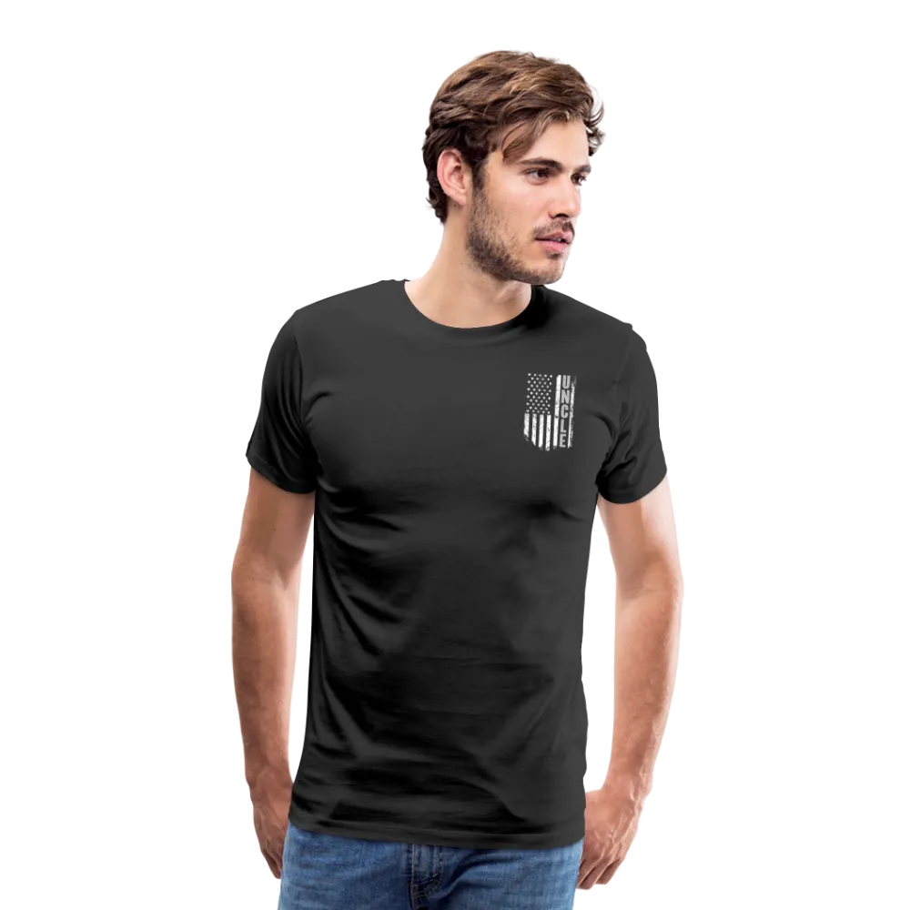Uncle American Flag Men's Premium T-Shirt