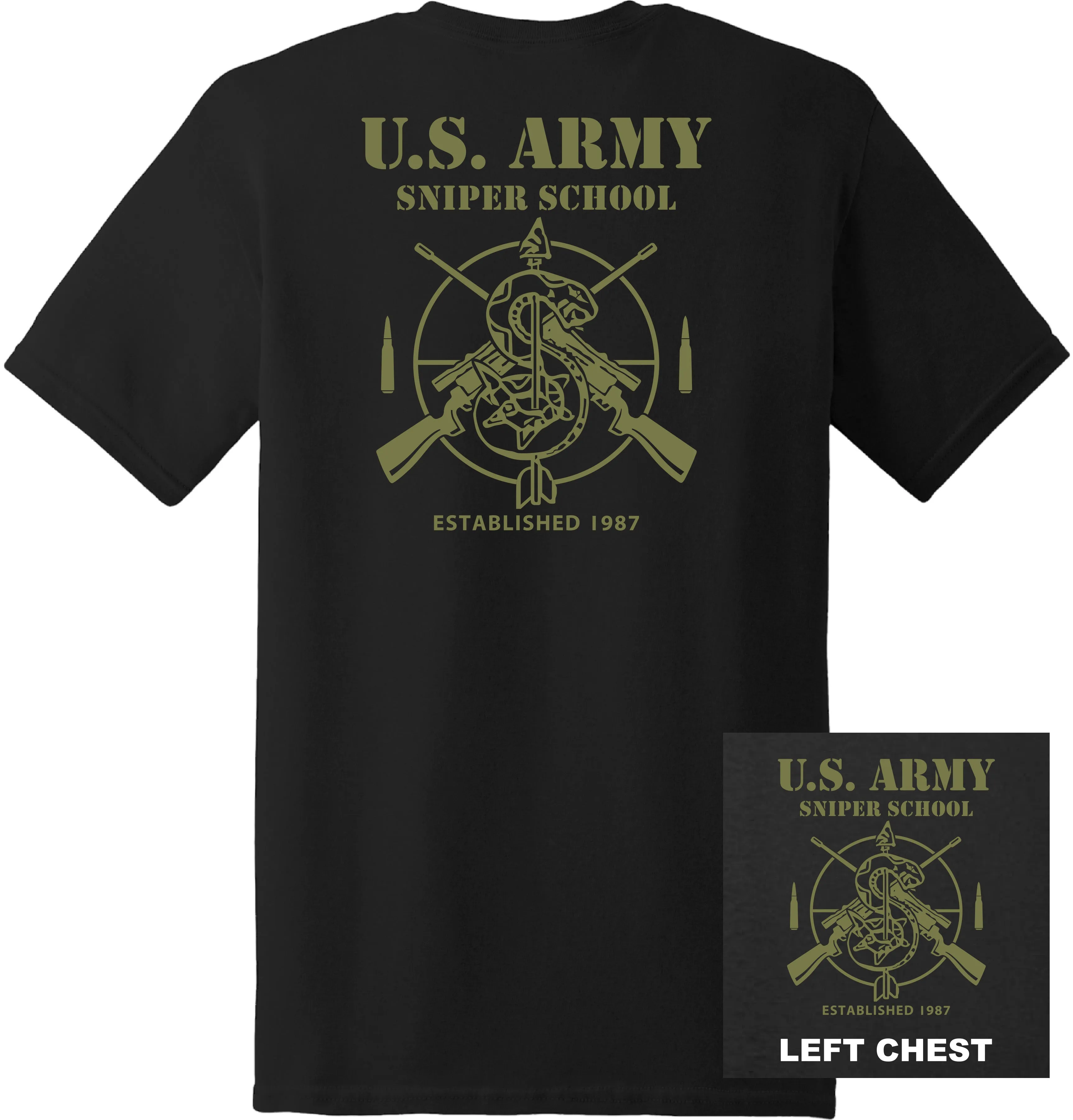 US Army -Sniper School T-Shirt