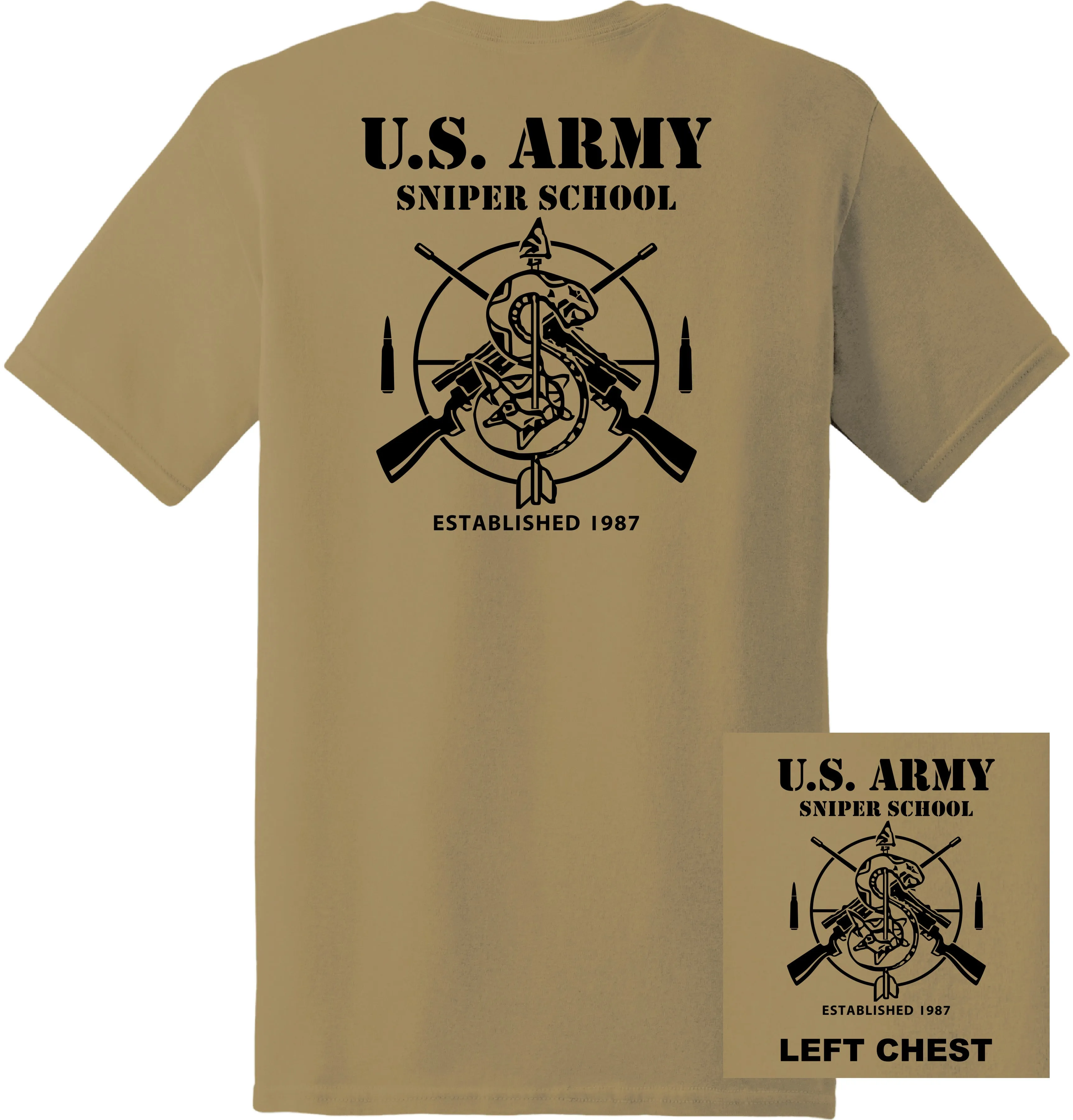 US Army -Sniper School T-Shirt