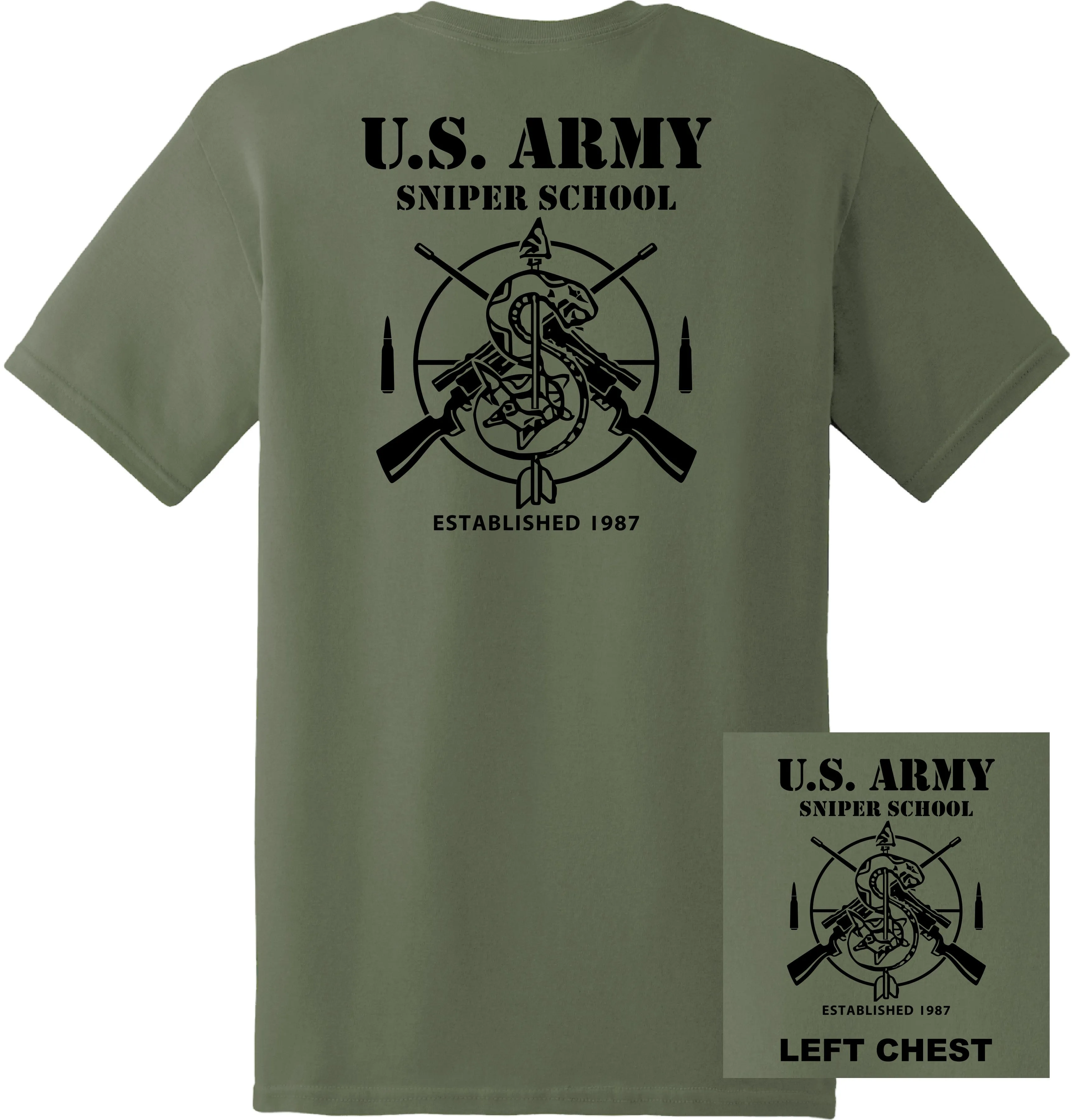US Army -Sniper School T-Shirt