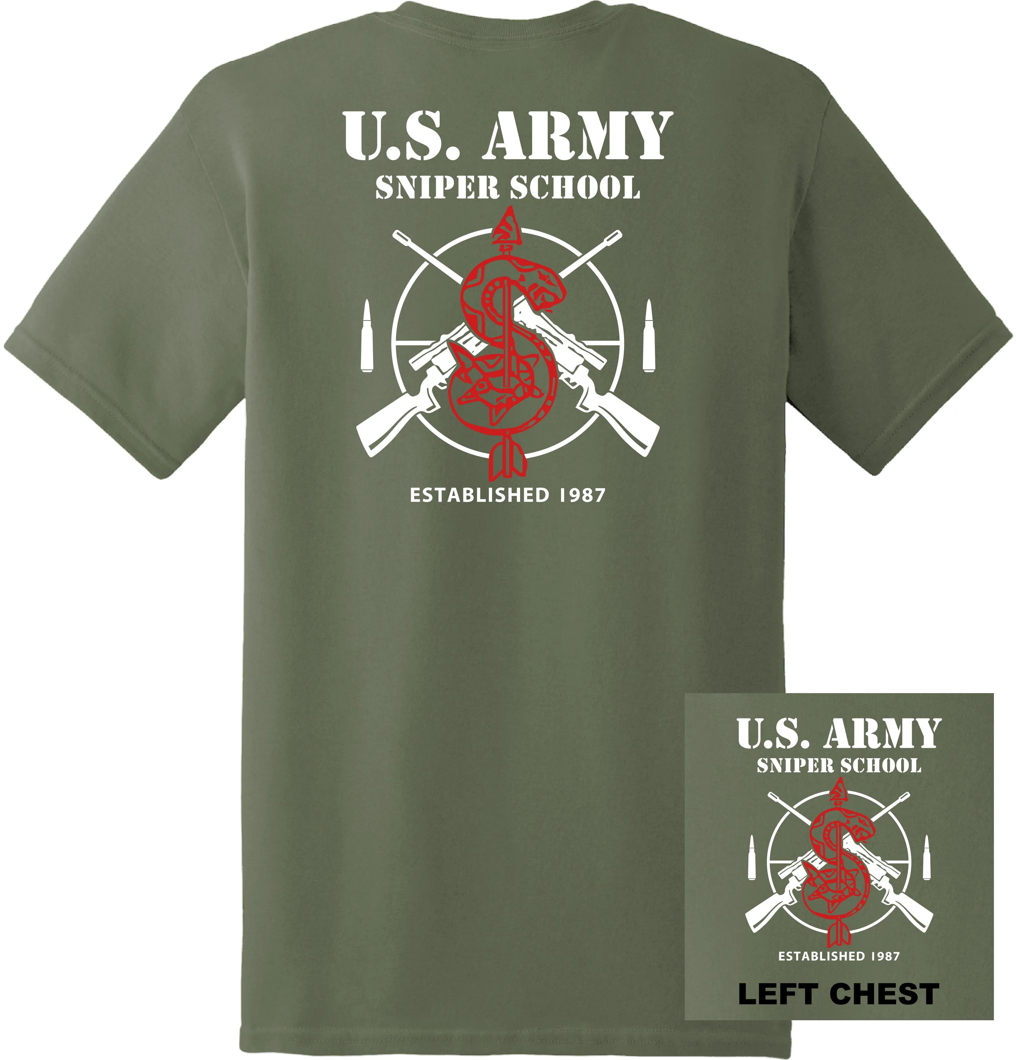 US Army -Sniper School T-Shirt