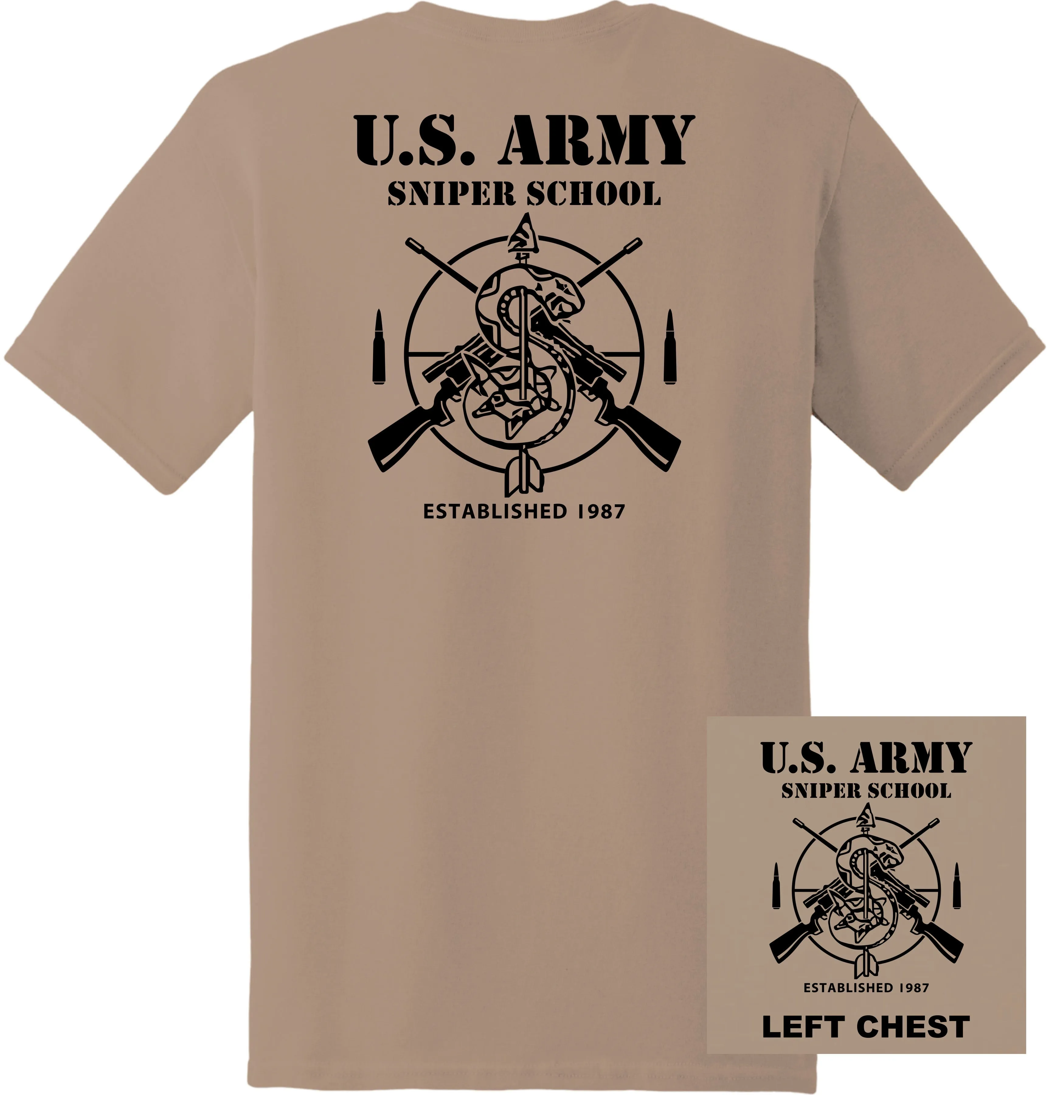 US Army -Sniper School T-Shirt