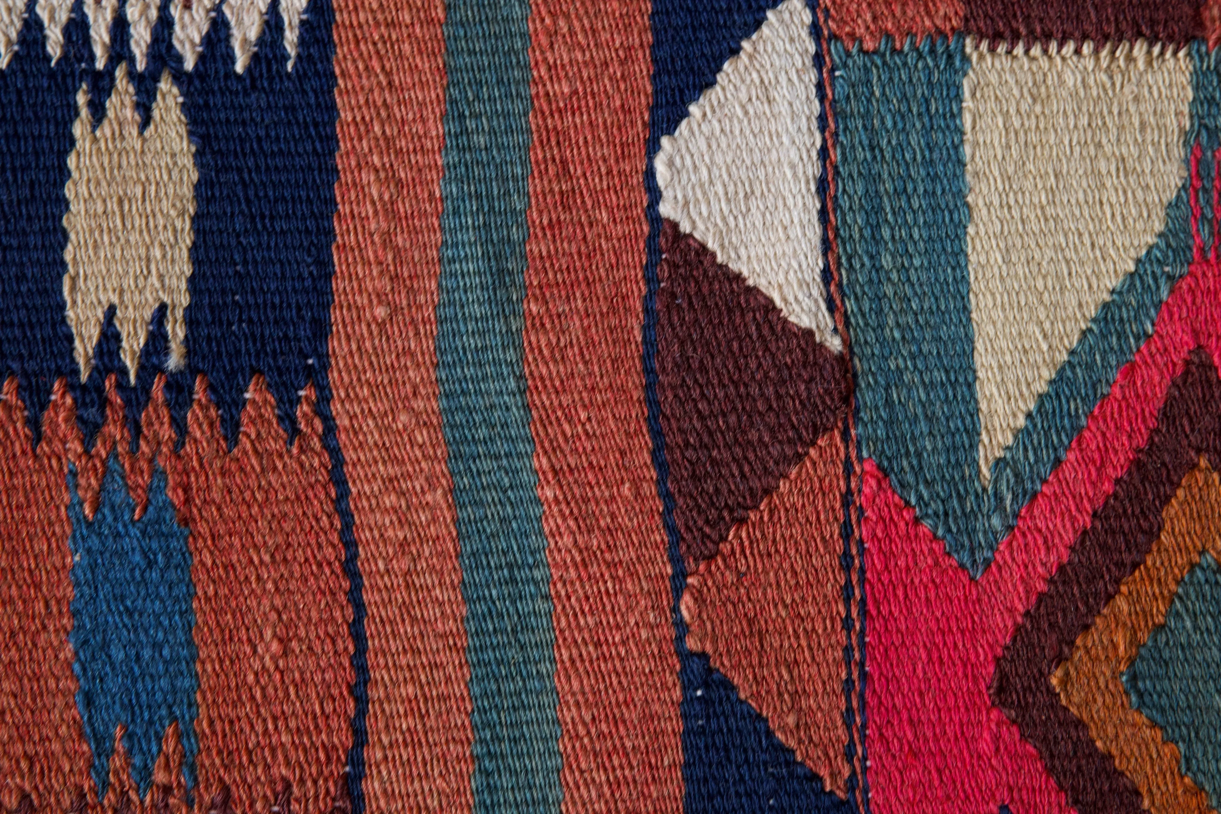 Vintage Western Anatolian Kilim Rug 4'8"x8'3"