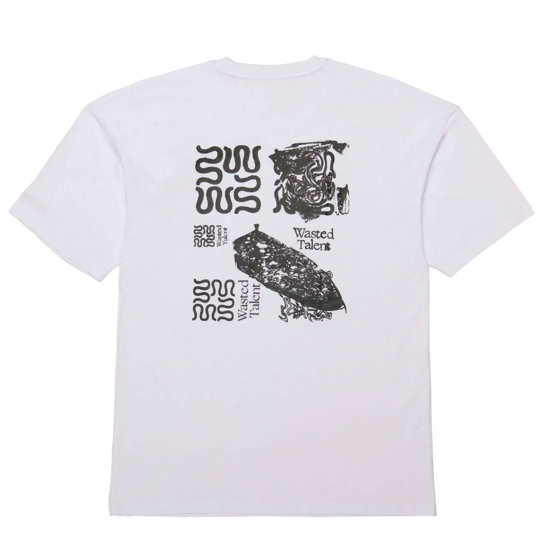 Wasted Talent - Loire T-shirt - True White