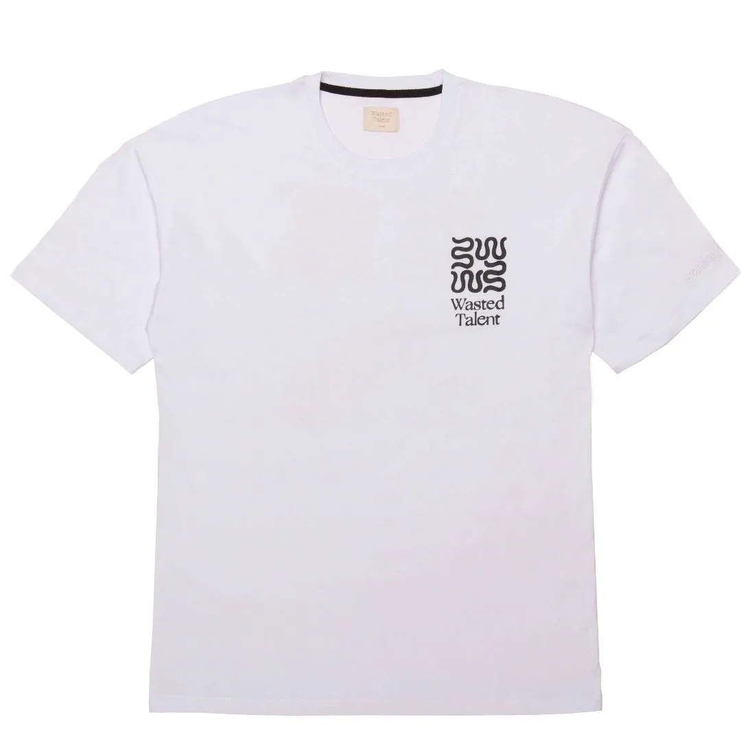Wasted Talent - Loire T-shirt - True White