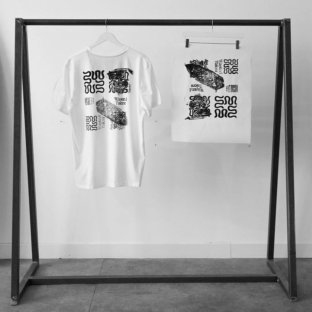 Wasted Talent - Loire T-shirt - True White