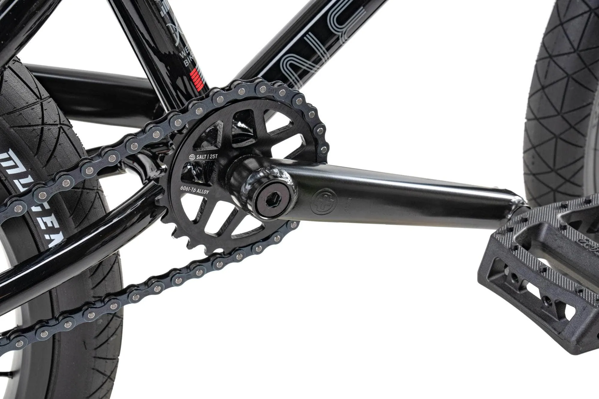 We The People Sinus Flatland Complete Bike Black