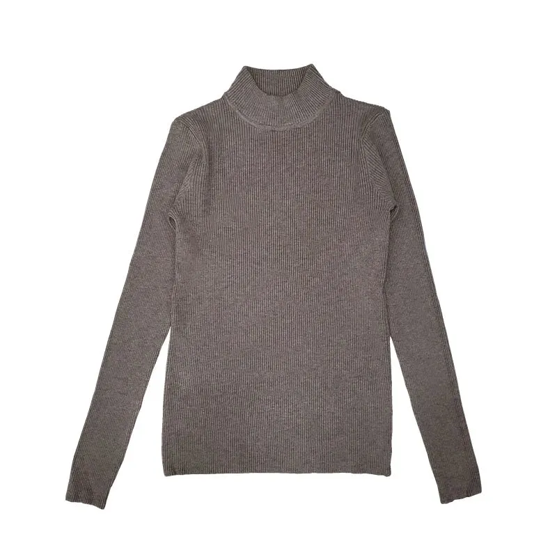 Winter Top Pull Femme Turtleneck Pullovers Sweaters Long Sleeve Slim Oversize Korean Women's Sweater