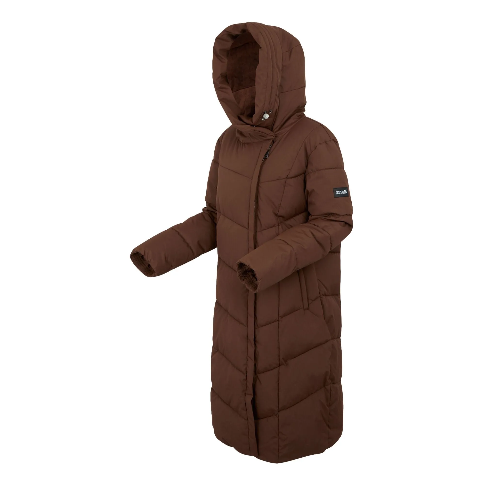 Women's Regatta Nurie Quilted Jacket - Dark Brown